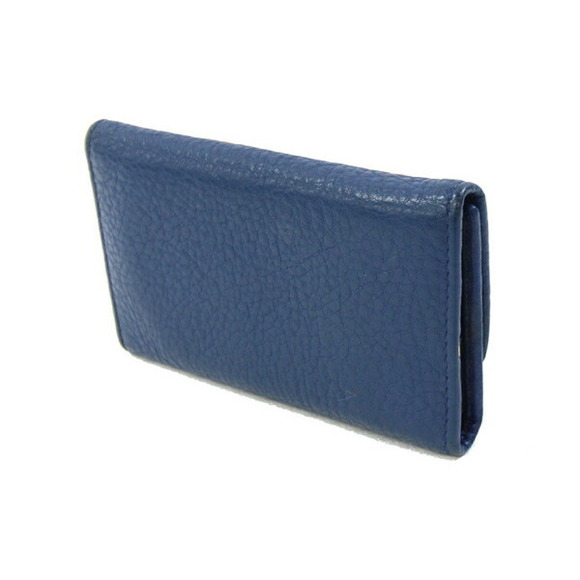 Prada Blue Case Keys Leather - Picture 1 of 8